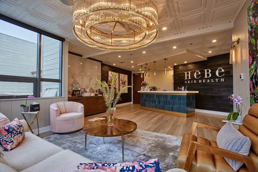 HēBē Skin Health lounge